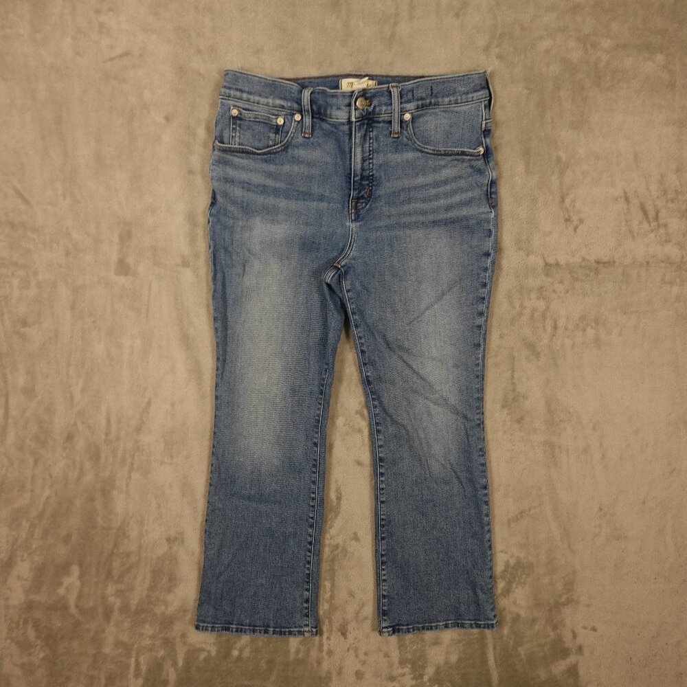 Madewell‎ Mid-Rise Kick Out Jeans Women’s Size 30 Light Wash Blue